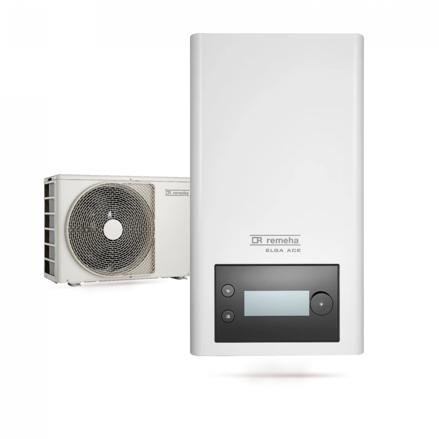 Remeha elga ace met buiten unit